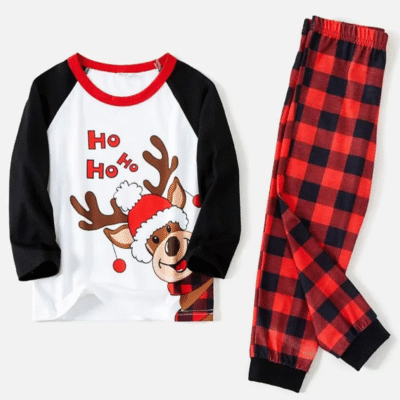 Piżamka z reniferem ROZMIAR 116-122